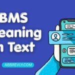 BMS Meaning in Text