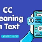 CC Meaning in Text