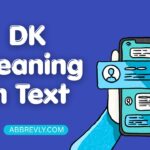 DK Meaning in Text