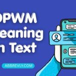 DPWM Meaning in Text
