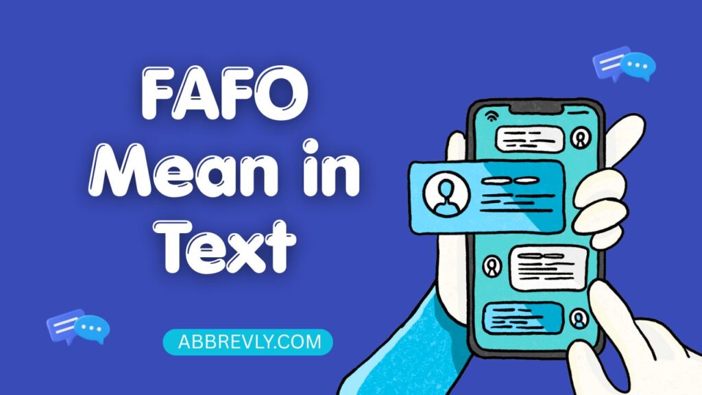 FAFO Mean in Text