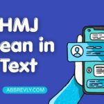 HMJ Mean in Text