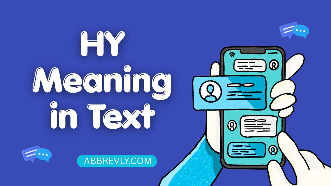 HY Meaning in Text