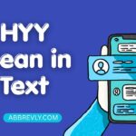 HYY Mean in Text