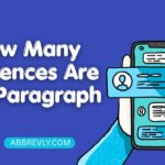How Many Sentences Are in a Paragraph