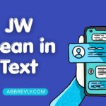 JW Mean in Text