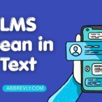 LMS Mean in Text