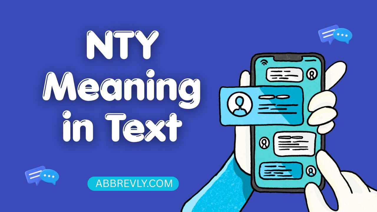 NTY Meaning in Text