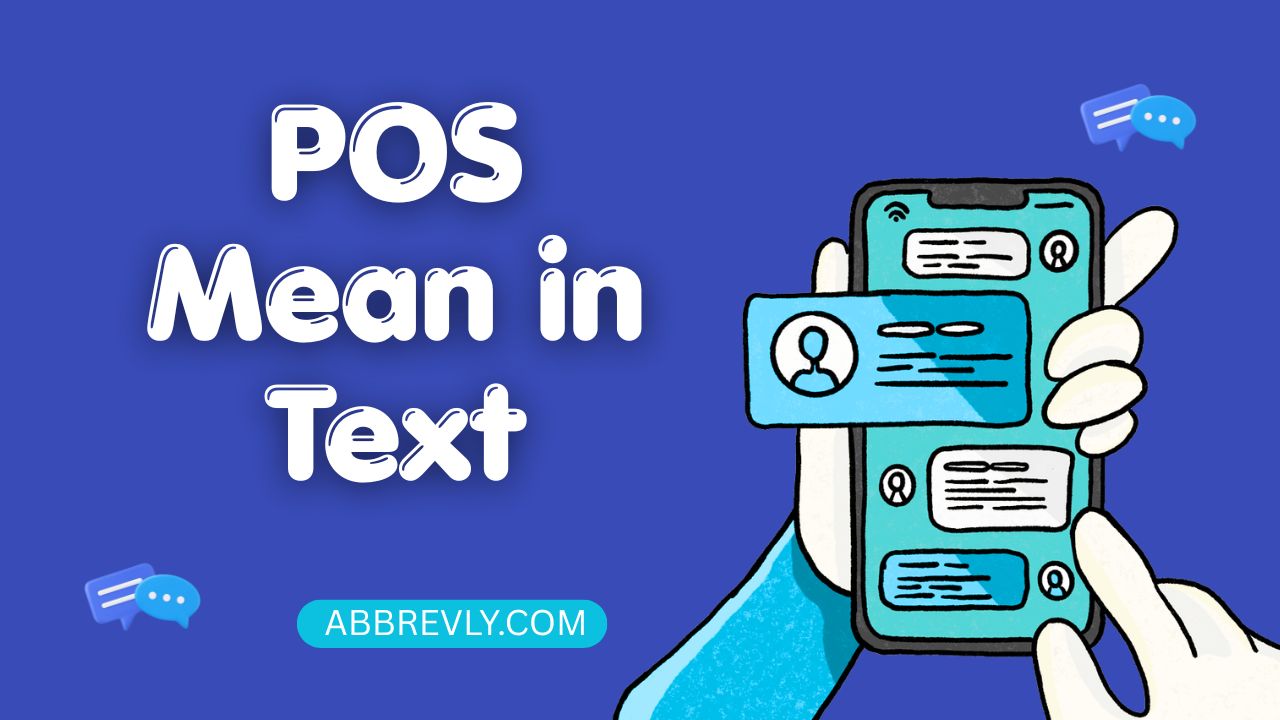 POS Mean in Text
