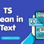 TS Mean in Text