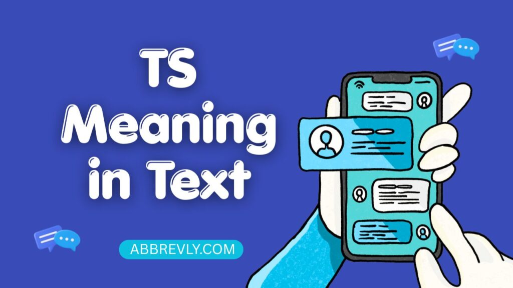 TS Meaning in Text