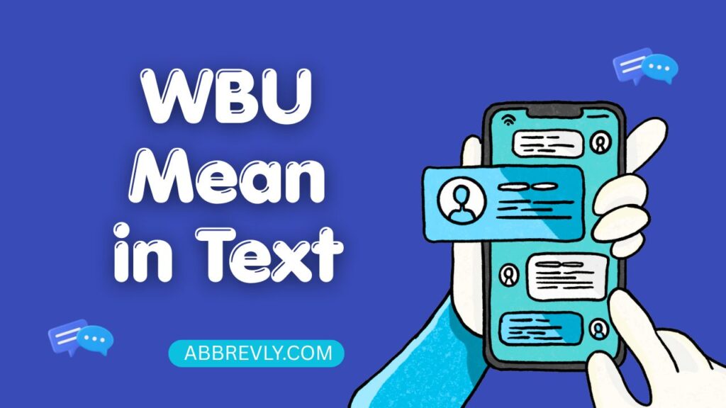 WBU Mean in Text