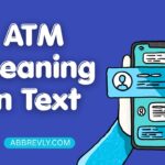 ATM Meaning in Text