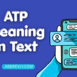 ATP Meaning in Text