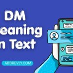 DM Meaning in Text