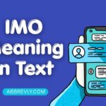 IMO Meaning in Text