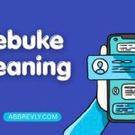 Rebuke Meaning