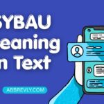 SYBAU Meaning in Text