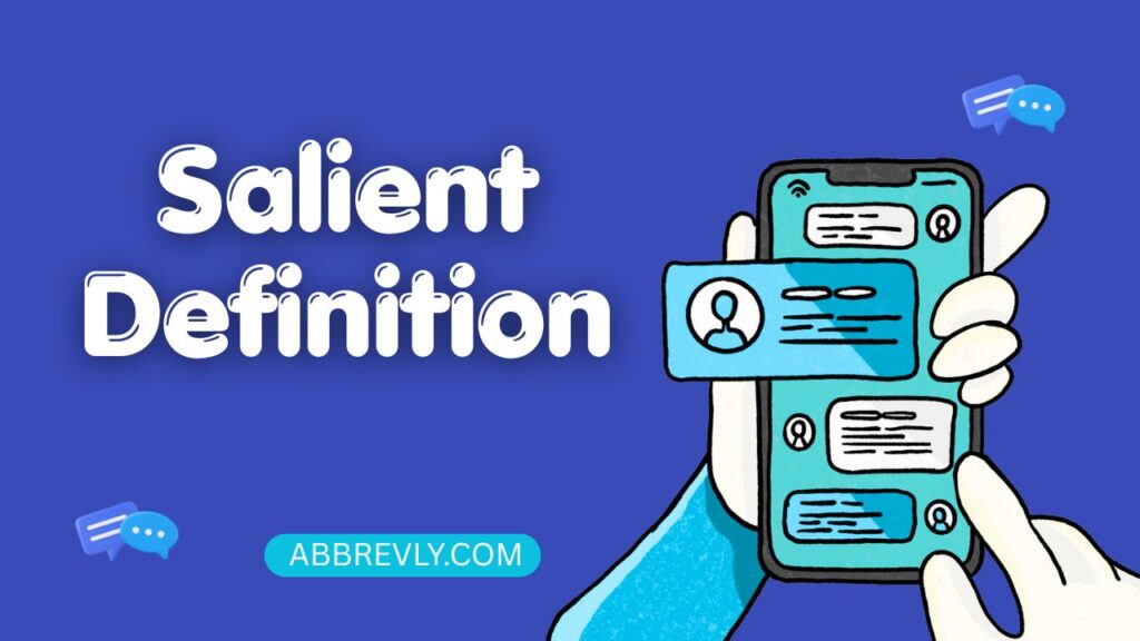 Salient Definition